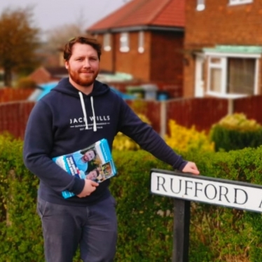 Tom out in Rainworth